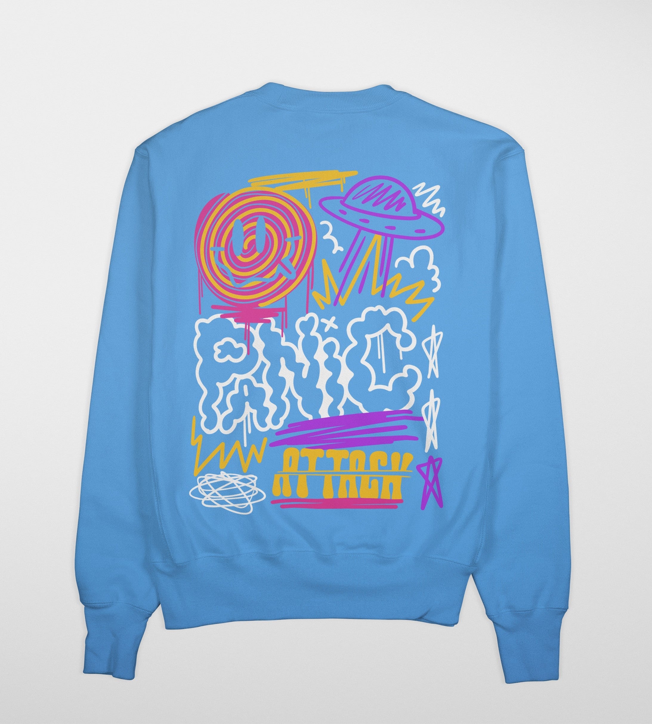 PANIC Premium Sweatshirt (Royal Blue)