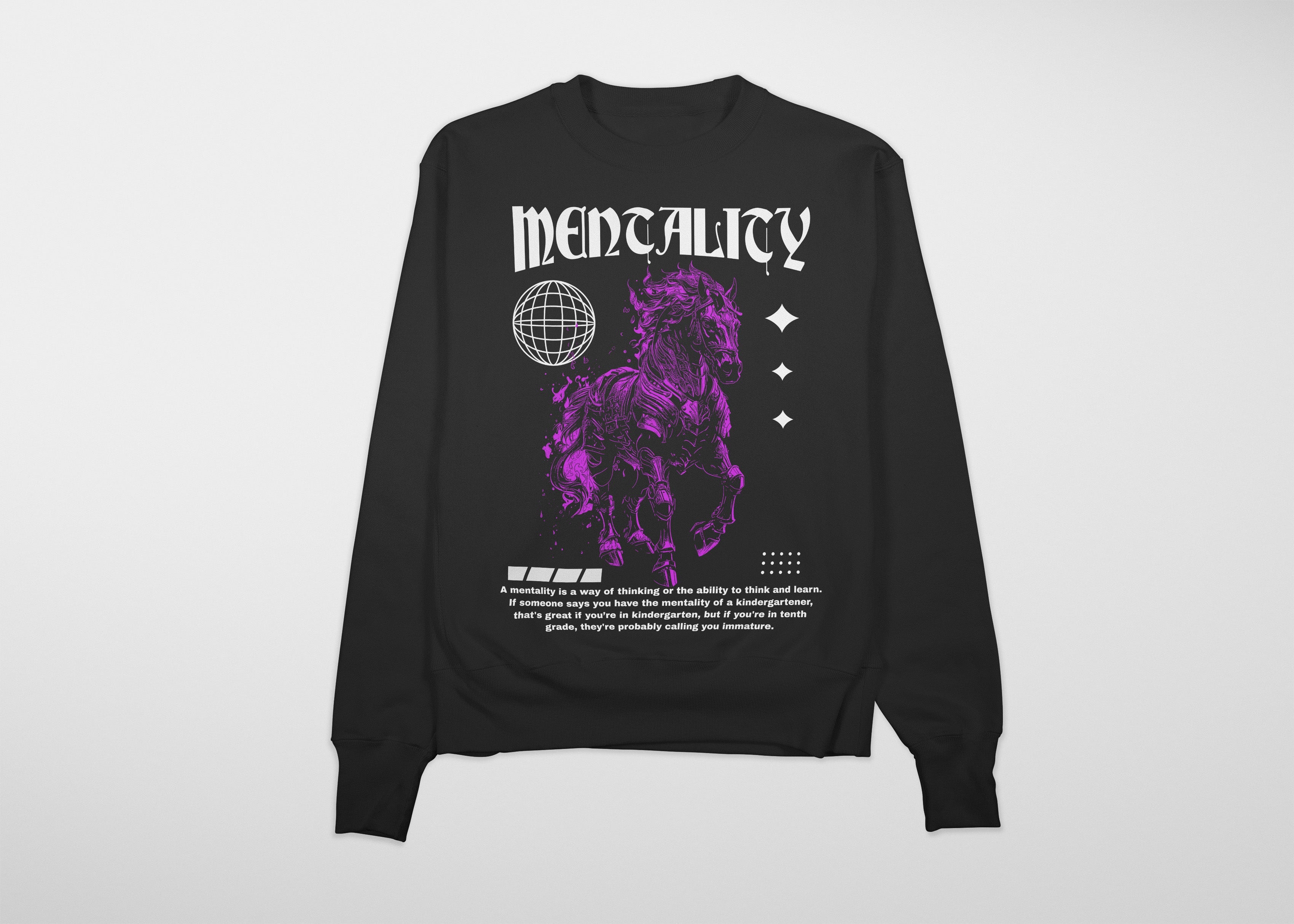 MENTALICY Premium Sweatshirt (Black)