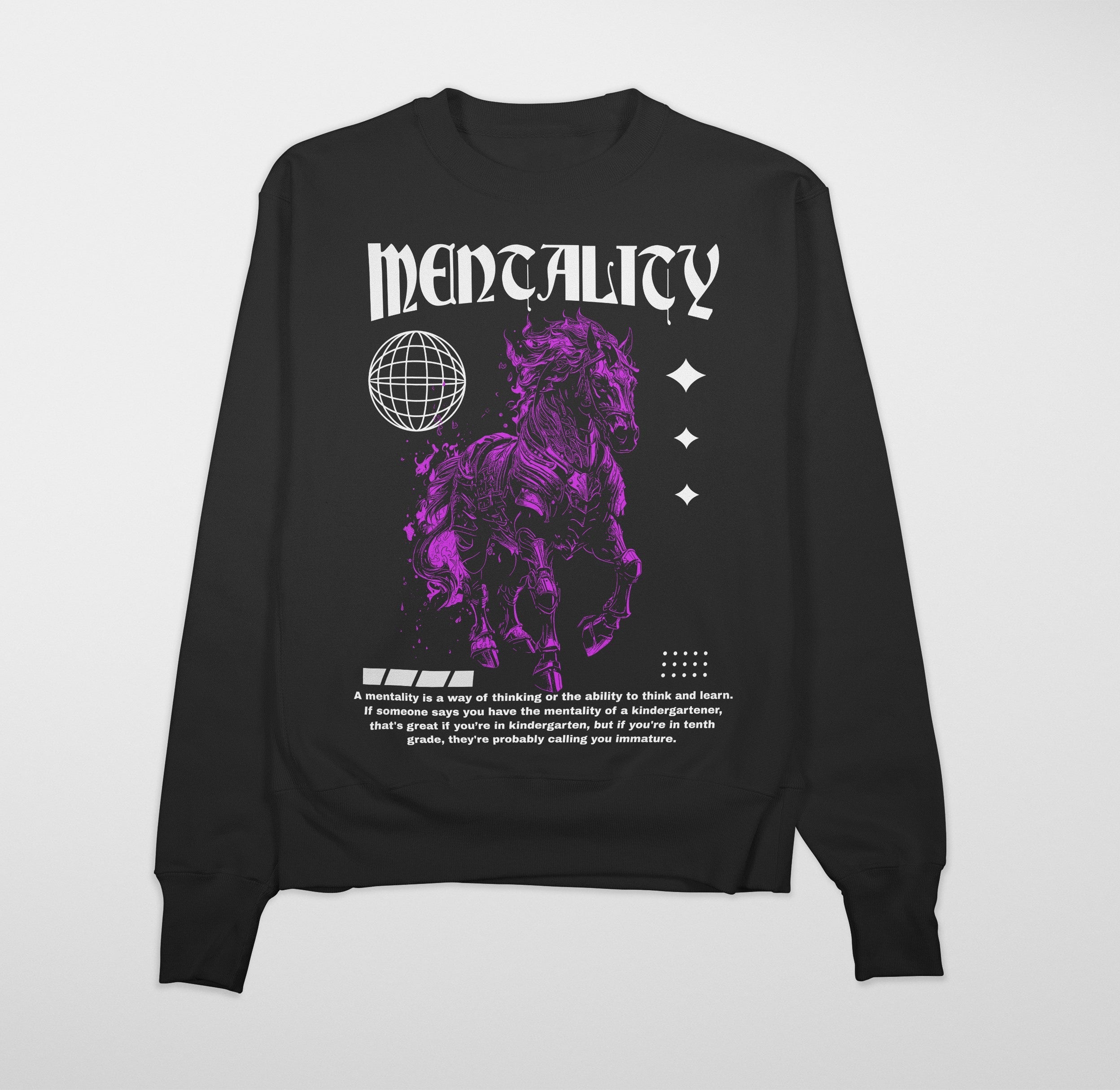 MENTALICY Premium Sweatshirt (Black)