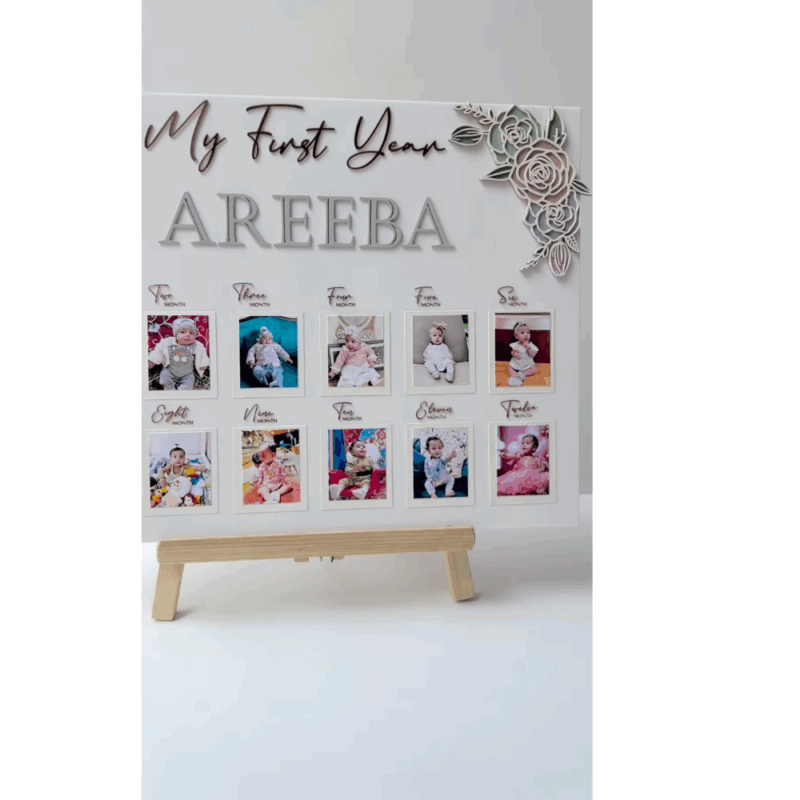 Baby Photo Board-Rectangular Shape - Image 2